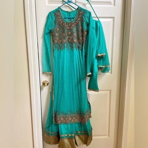 Indian Net Gown